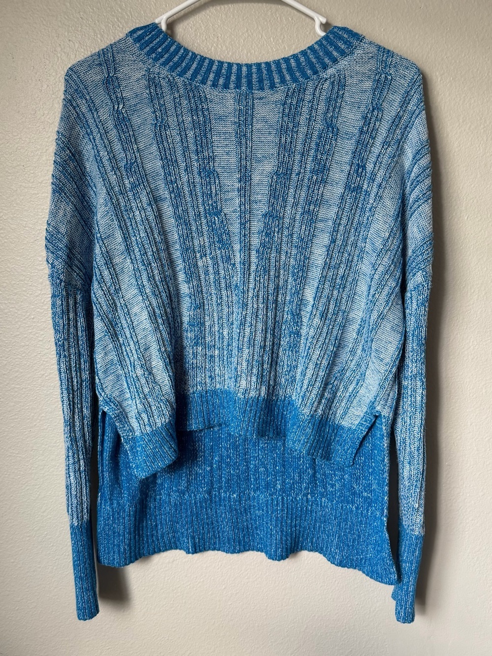Anthro Pilcro Textured High-Low Boho Knit Pullover XS - Picture 3 of 6